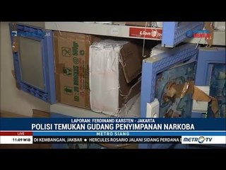 Kronologis Pengungkapan Gudang Narkoba di Kawasan Sekolah Jakarta