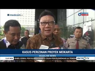 KPK Periksa Menteri Tjahjo sebagai Saksi Neneng
