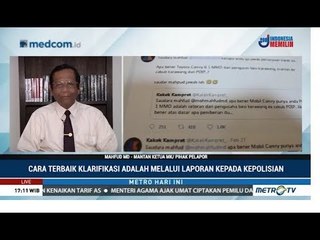 Alasan Mahfud MD Polisikan Akun @KakekKampret_