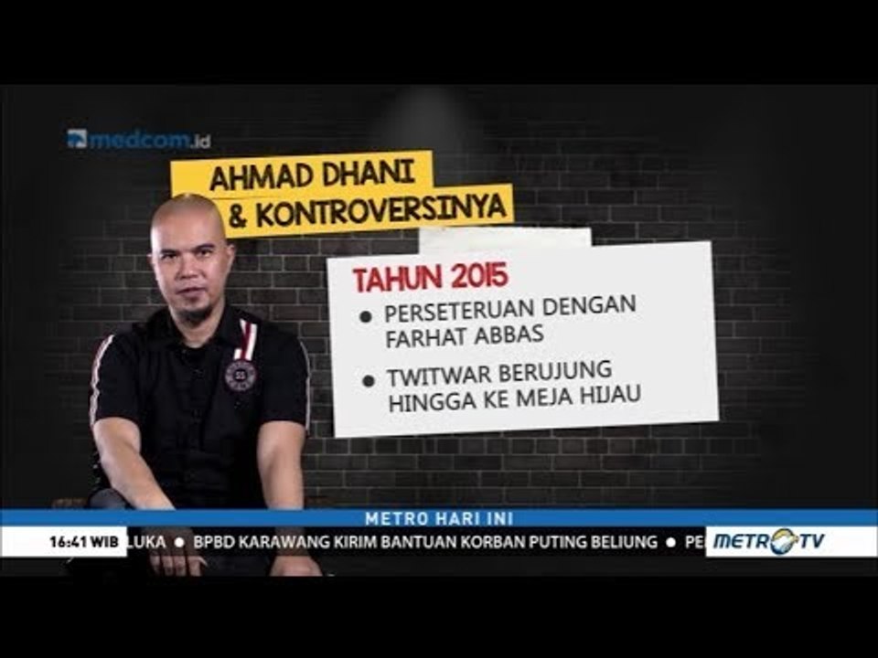 Catatan Krontroversial Ahmad Dhani