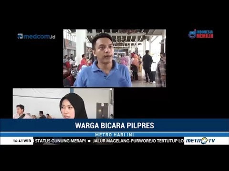 Usai Debat, ini Harapan Warga Terhadap Capres dan Cawapres 2019
