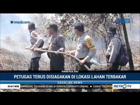 30 Hektare Lahan Gambut di Rokan Hilir Hangus Terbakar