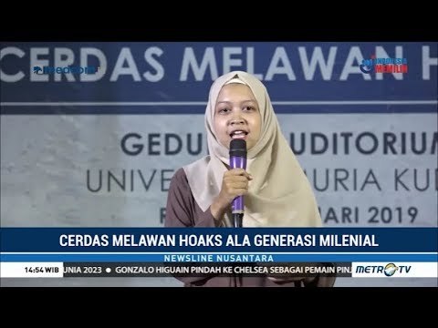 Cerdas Melawan Hoaks ala Generasi Milenial
