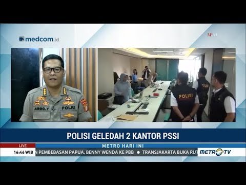 Geledah Kantor PSSI, Satgas Antimafia Bola Sita Sejumlah Dokumen