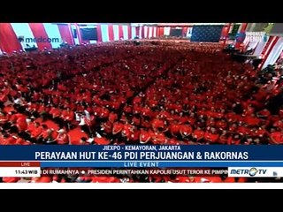 Gemuruh Suara "Yakin Jokowi Menang" di HUT PDIP ke-46