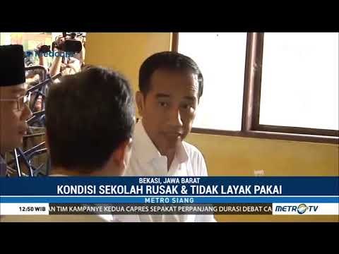 Jokowi Blusukan ke Sekolah Rusak di Bekasi, Presiden Langsung Perintahkan Ini
