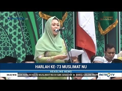 Pidato Yenny Wahid di Harlah ke-73 Muslimat NU di GBK