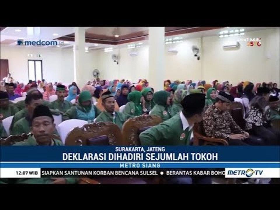 Alumni UNS Deklarasi Dukungan untuk Jokowi-Ma'ruf