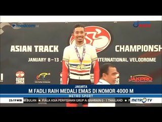 Indonesia Raih Emas & Perunggu di Asian Track Championship