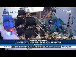 Kreasi Limbah Kayu dari Balik Jeruji