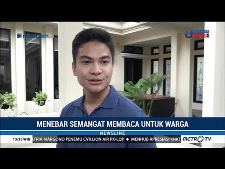 Menebar Semangat Membaca untuk Warga