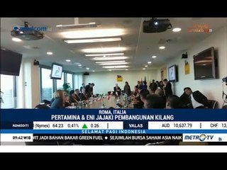 Pertamina Gandeng Eni Italia  Perkuat Produksi BBM Berbahan Minyak Sawit