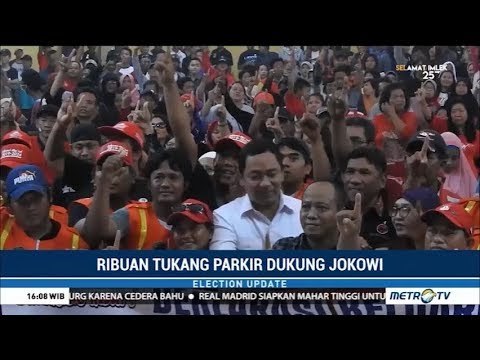 Juru Parkir Kota Semarang Deklarasi Dukung Jokowi