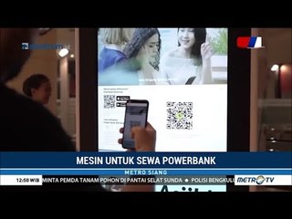 Mesin untuk Sewa Power Bank