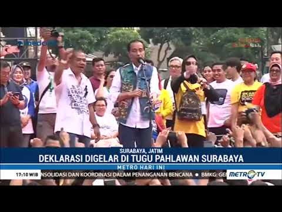 Forum Alumni Jatim Deklarasi Dukung Jokowi-Ma'ruf