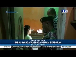 Cegah DBD, Petugas Kesehatan di Gresik Blusukan ke Rumah Warga