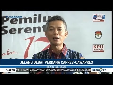 KPU Undang Mantan Presiden Hadiri Debat Perdana Pilpres