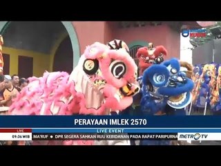 Meriahnya Imlek di Vihara Sam Poo Kong Semarang