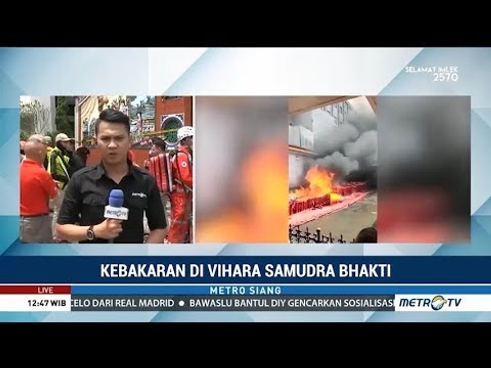 Vihara Samudra Bhakti Bandung Terbakar