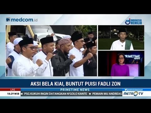 Puisi Fadli Zon Pukulan Telak Bagi Santri