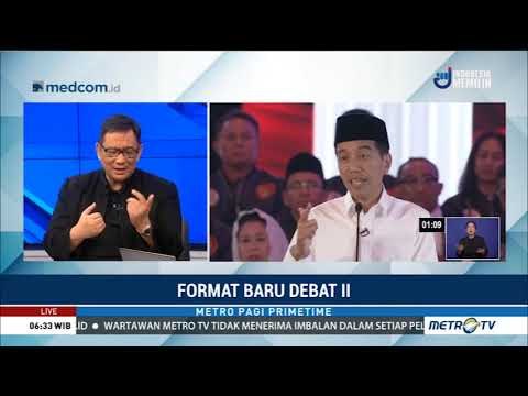 Format Baru Debat Capres Kedua 2019