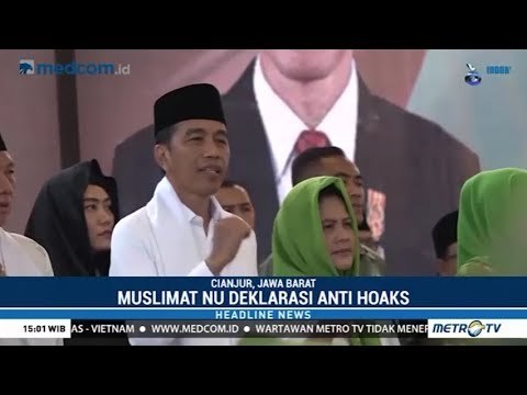 Jokowi Silaturahmi ke Ponpes Al Ittihad Cianjur