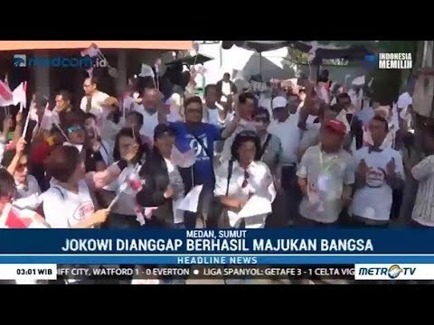 Ratusan Alumni SMU dan PT di Medan Dukung Jokowi-Ma'ruf