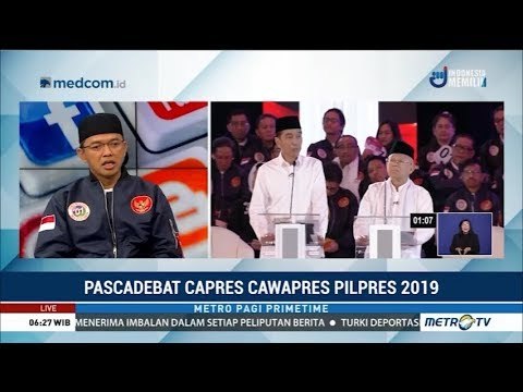 Pascadebat Capres Cawapres Pilpres 2019