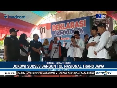 Relawan Jamalaka Deklarasi Dukung Jokowi-Ma'ruf