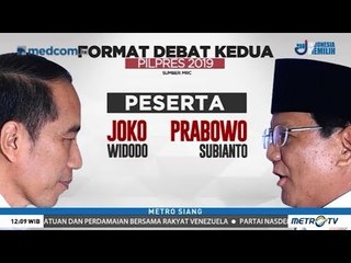 Format Menarik Debat Jilid II Calon Presiden