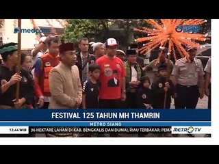 Suasana Meriah Festival 125 Tahun MH Thamrin