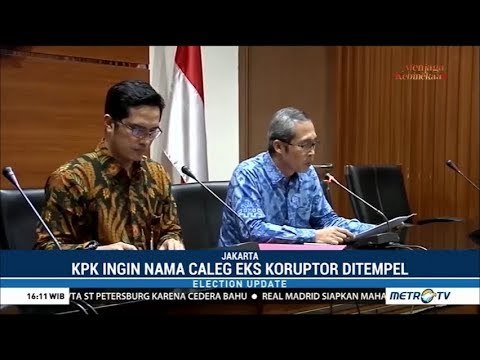 KPK: Tempelkan Nama Caleg Eks Koruptor di TPS