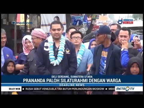 Prananda Paloh Silaturahim dengan Masyarakat Deli Serdang