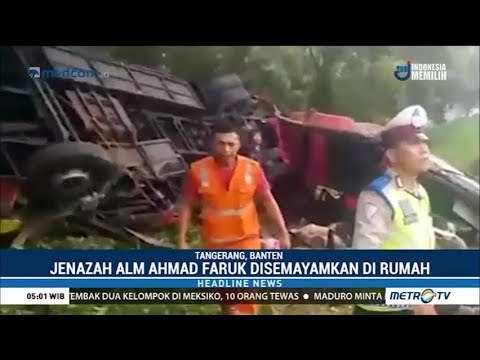 Duka Selimuti Keluarga Korban Kecelakaan Bus di Tol Cipularang