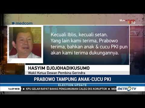 Kubu Prabowo-Sandi Terima Dukungan Keturunan PKI