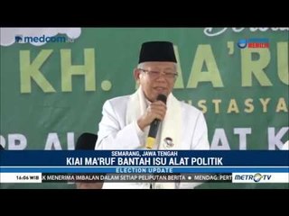 Download Video: Ma'ruf Amin Bantah Isu Alat Politik