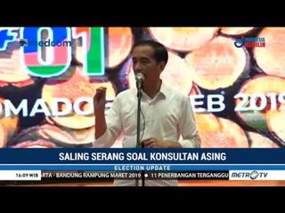 Jokowi: Sebarkan Dusta, Kebohongan, Hoax Sebanyak-banyaknya Karena Memakai Konsultan Asing