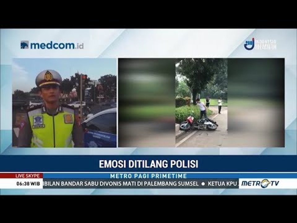 Kronologi A-S Mengamuk saat Ditilang Polisi