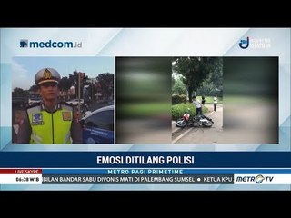 Kronologi A-S Mengamuk saat Ditilang Polisi