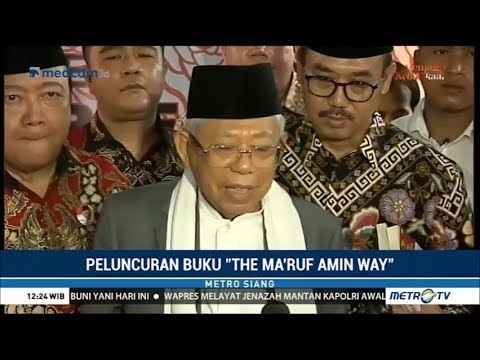Peluncuran Buku The Ma'ruf Amin Way