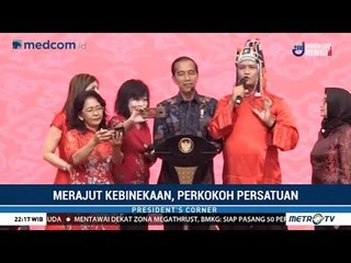 Imlek Bersama Jokowi, Merajut Kebinekaan, Perkokoh Persatuan