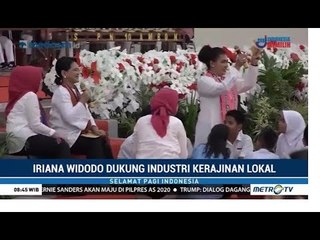 Suasana Kunjungan Iriana Jokowi di Maluku