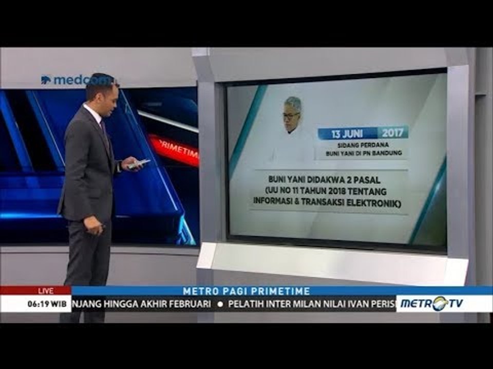 Perjalanan Kasus Hukum Buni Yani