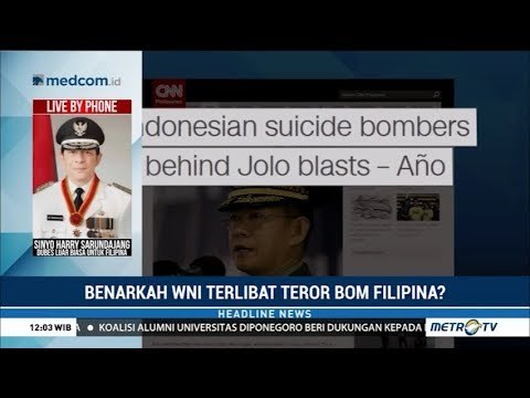 Dubes: Kabar WNI Jadi Pelaku Bom di Filipina Belum Jelas