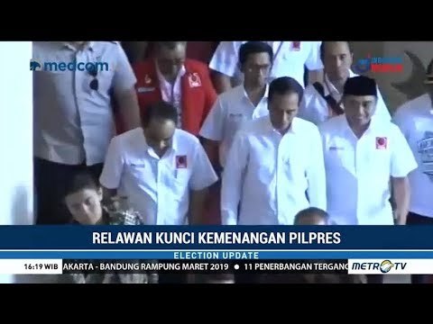 Relawan Kunci Kemenangan Pilpres