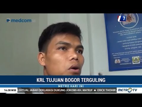 Cerita Penumpang Terbanting saat KRL Anjlok di Bogor