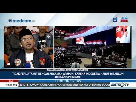 TKN: Jokowi-Ma'ruf adalah Optimisme Indonesia