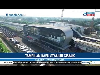 Keren! Tampilan Baru Stasiun Cisauk