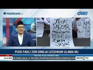 Kontroversi Puisi Fadli Zon