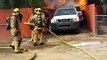 Californie  il sauve son chien de sa maison en feu